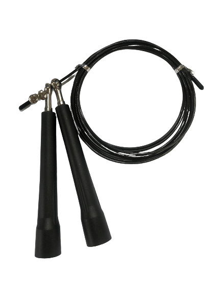 Odin Cable Crossfit Sjippetov All Black Long Handle 300cm