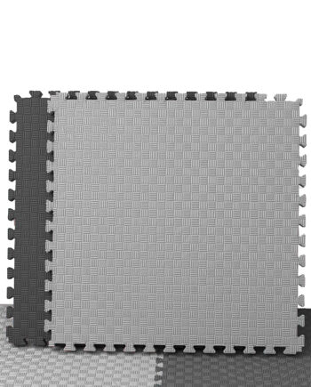 Odin Floor Guards Fitnessgulv 1000x1000x30 Mm Grå Sort