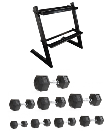 Odin Mini Rack Til Hex Håndvægte Inkl Håndvægte  36kg