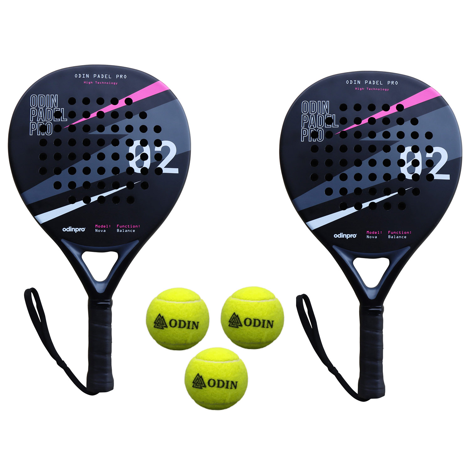 Odin Padel Pakketilbud Odin Padel Nova Balance Odin Padel Bolde Stk