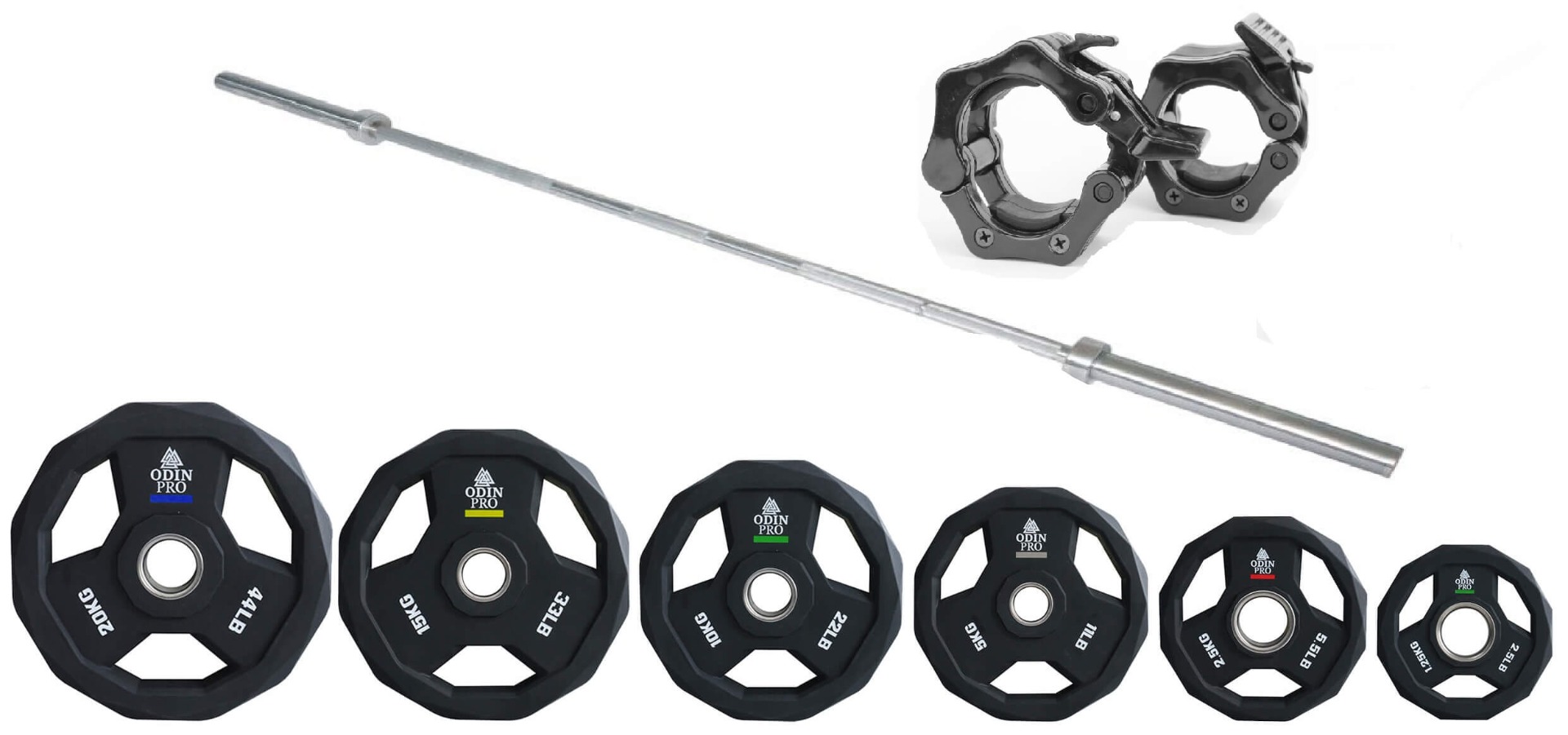 Odin Pro Tpu Ol Vægtsæt 128kg