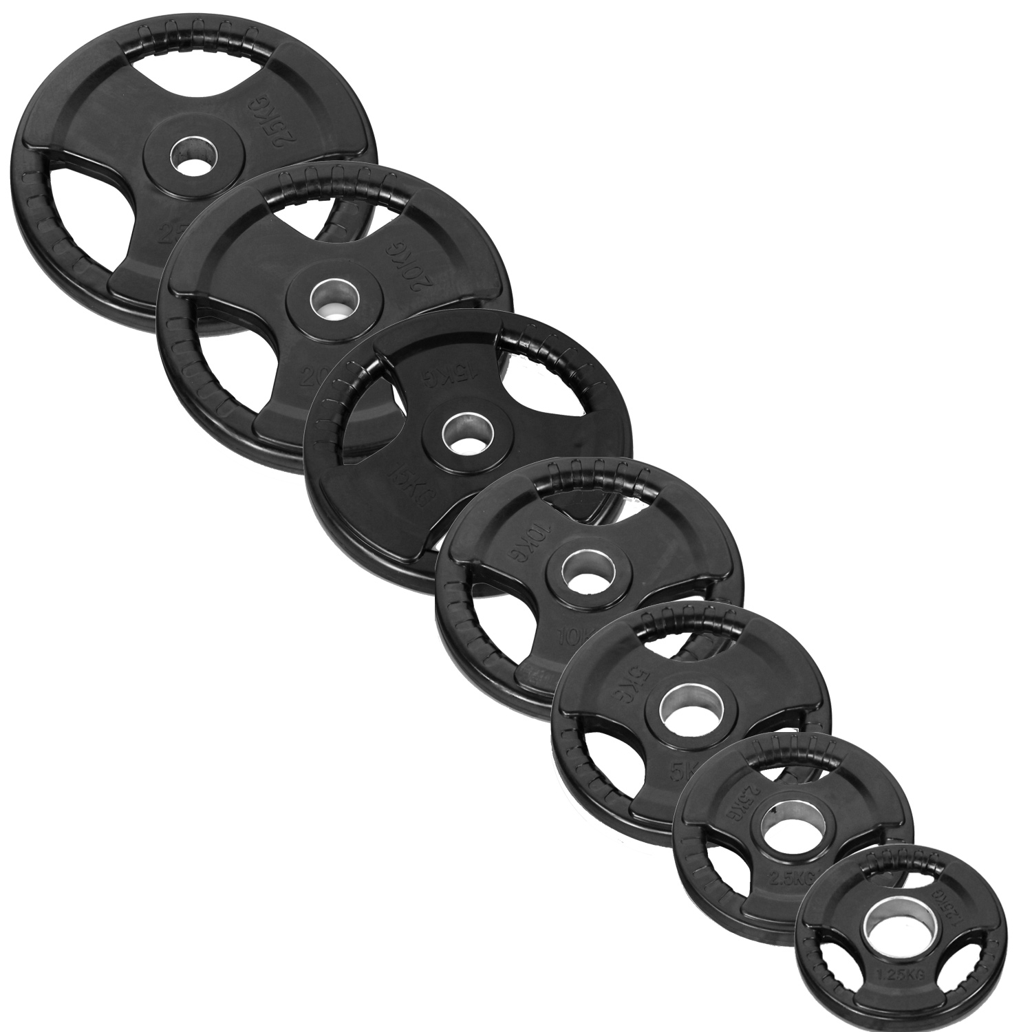 Odin Vægtskiver Håndtag Sæt 25-25 Kg 157 5kg