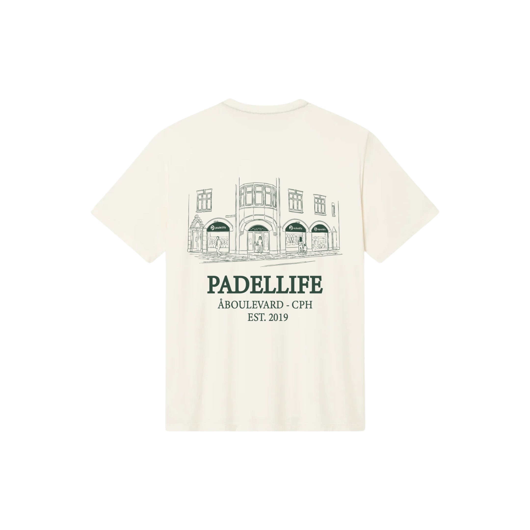 Padellife   Cuera Light Weight Limited Edition Tee  Off-white Army  Xs