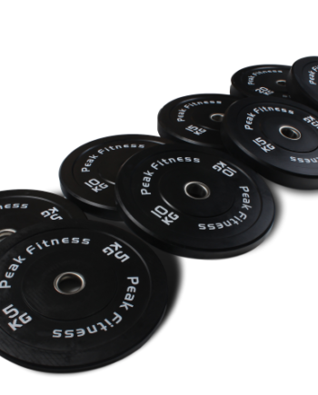 Peak Fitness Bumper Vægtskivepakke  100 Kg