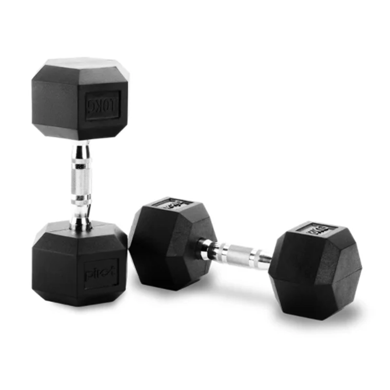 Peak Fitness  Hex Håndvægte 12  -27  Inkl  Stativ   Kg