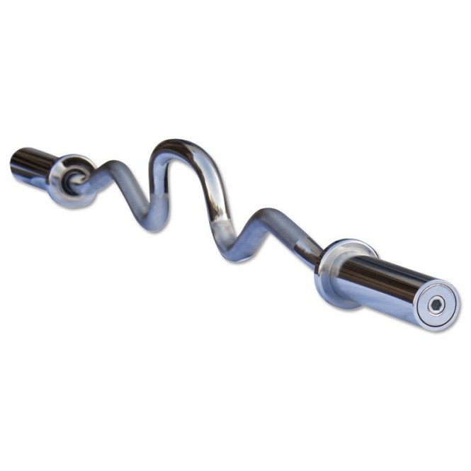 Peak Fitness 50 Mm Curlstang Super Curl  Close Grip Bar