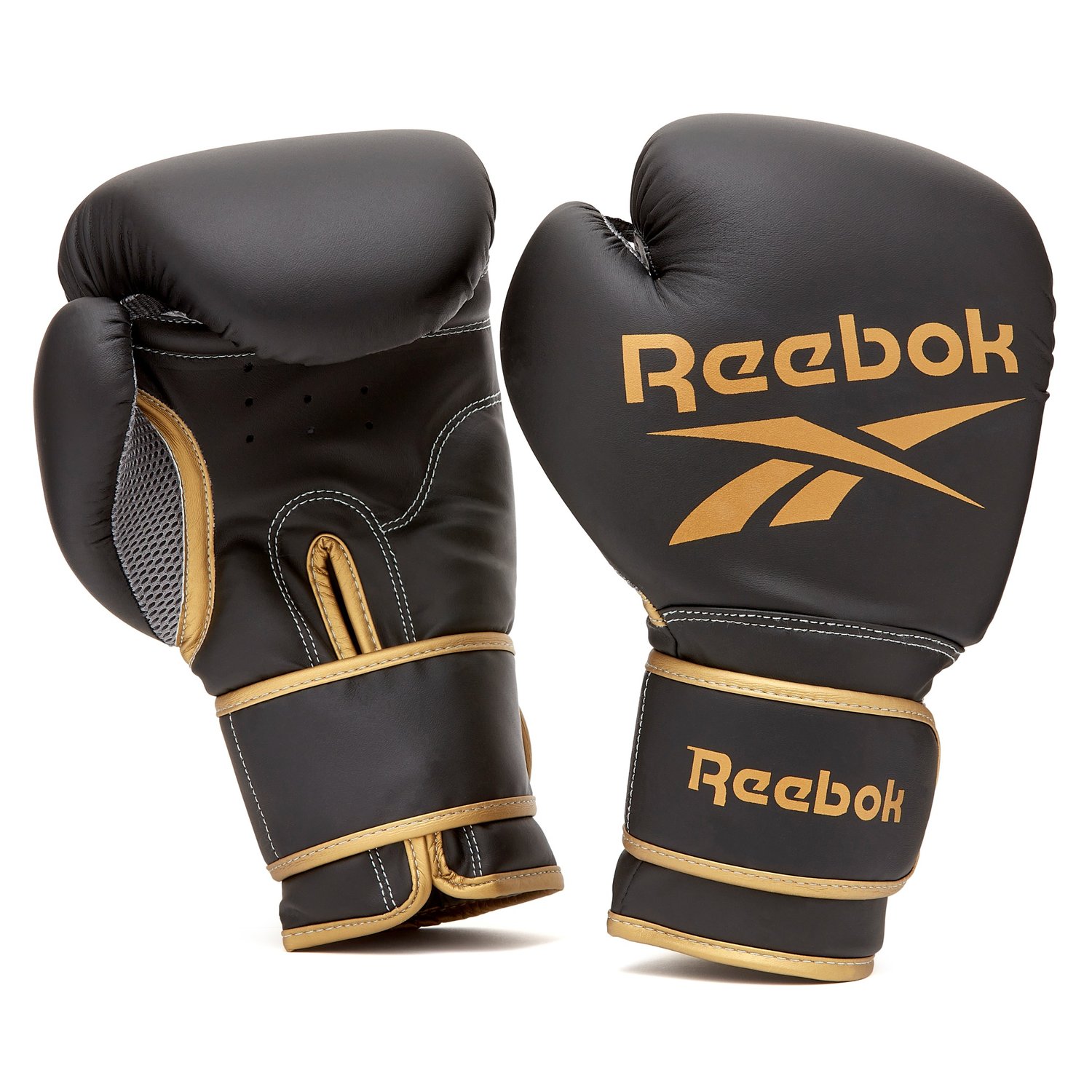 Reebok Boksehandsker Begynder Guld Sort 12 Oz