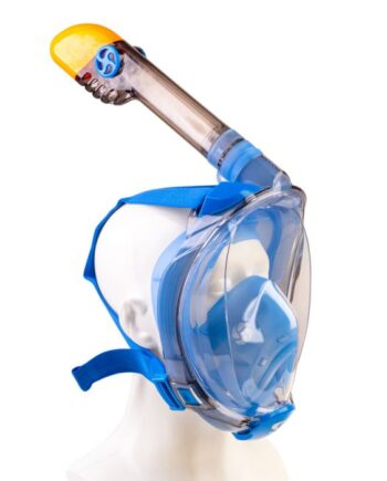 Snorkelmaske Fullface     Sort   Blå