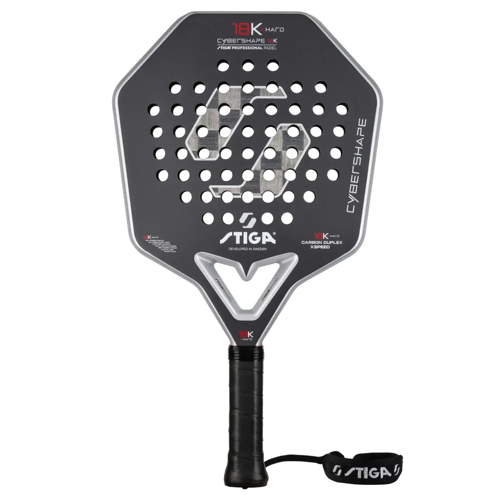 Stiga Cybershape 18k   Hard Padelbat