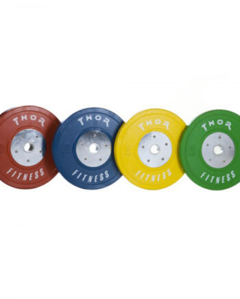 Thor Fitness Farvet Ol Bumper Vægtskiver 15kg   50mm    Stk