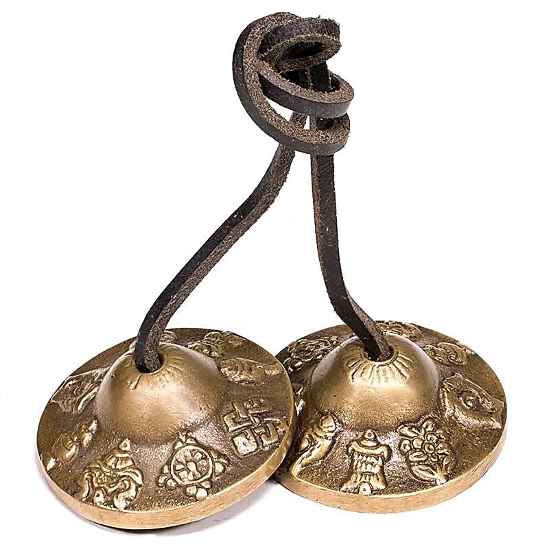 Tingsha Klokke Messing Prosperity