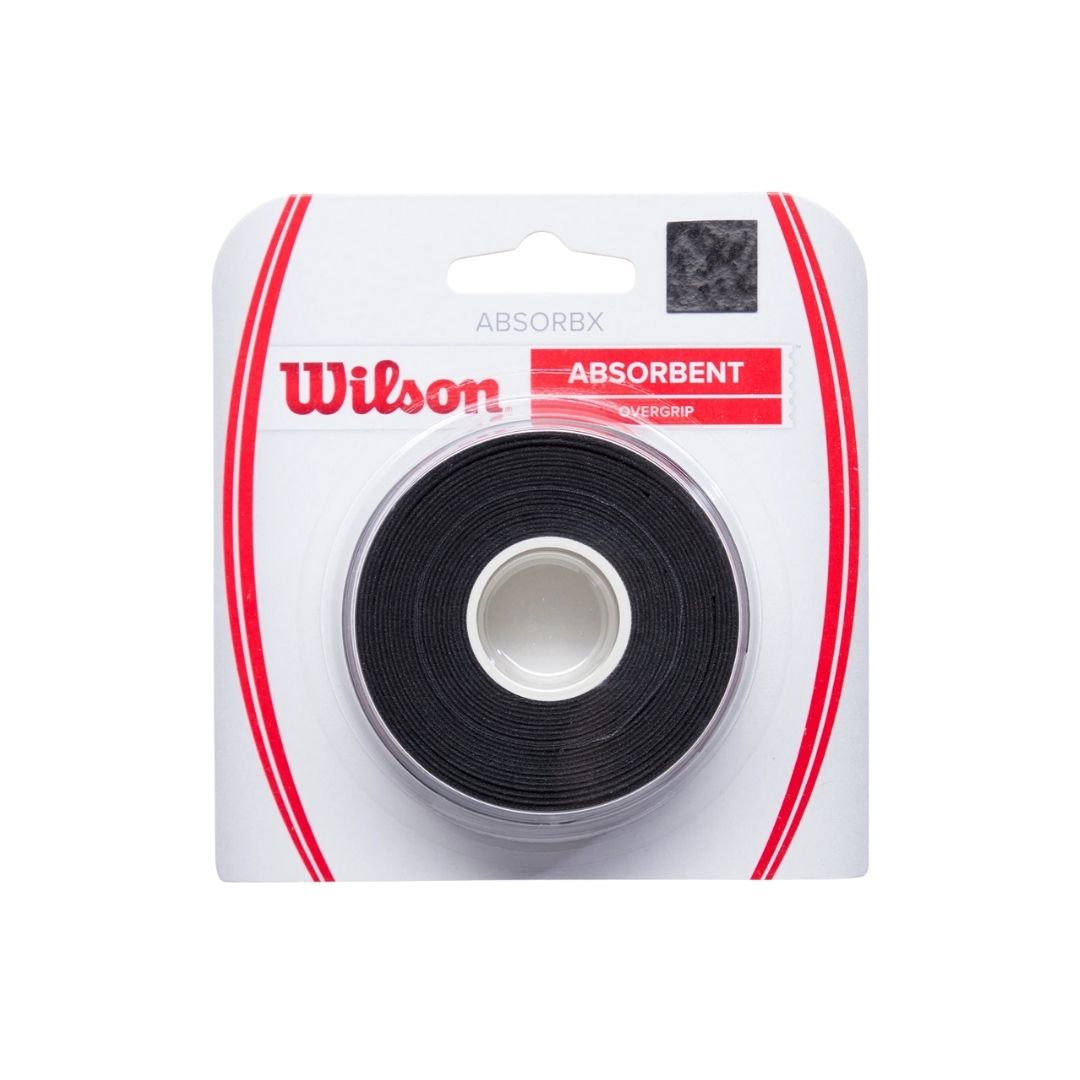 Wilson Absorbx Overgrip   -pak  Black