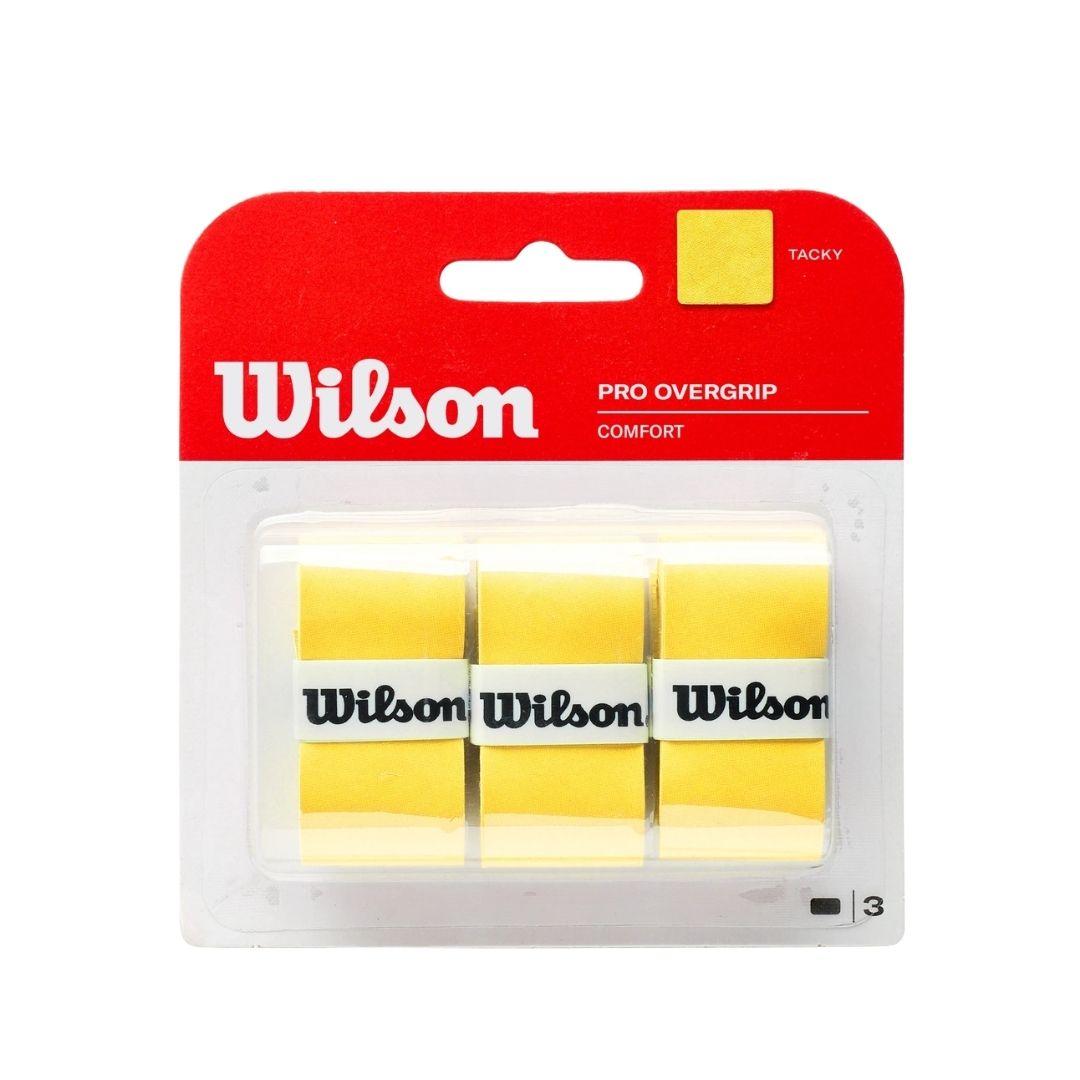 Wilson Pro Overgrips   -pak  Yellow