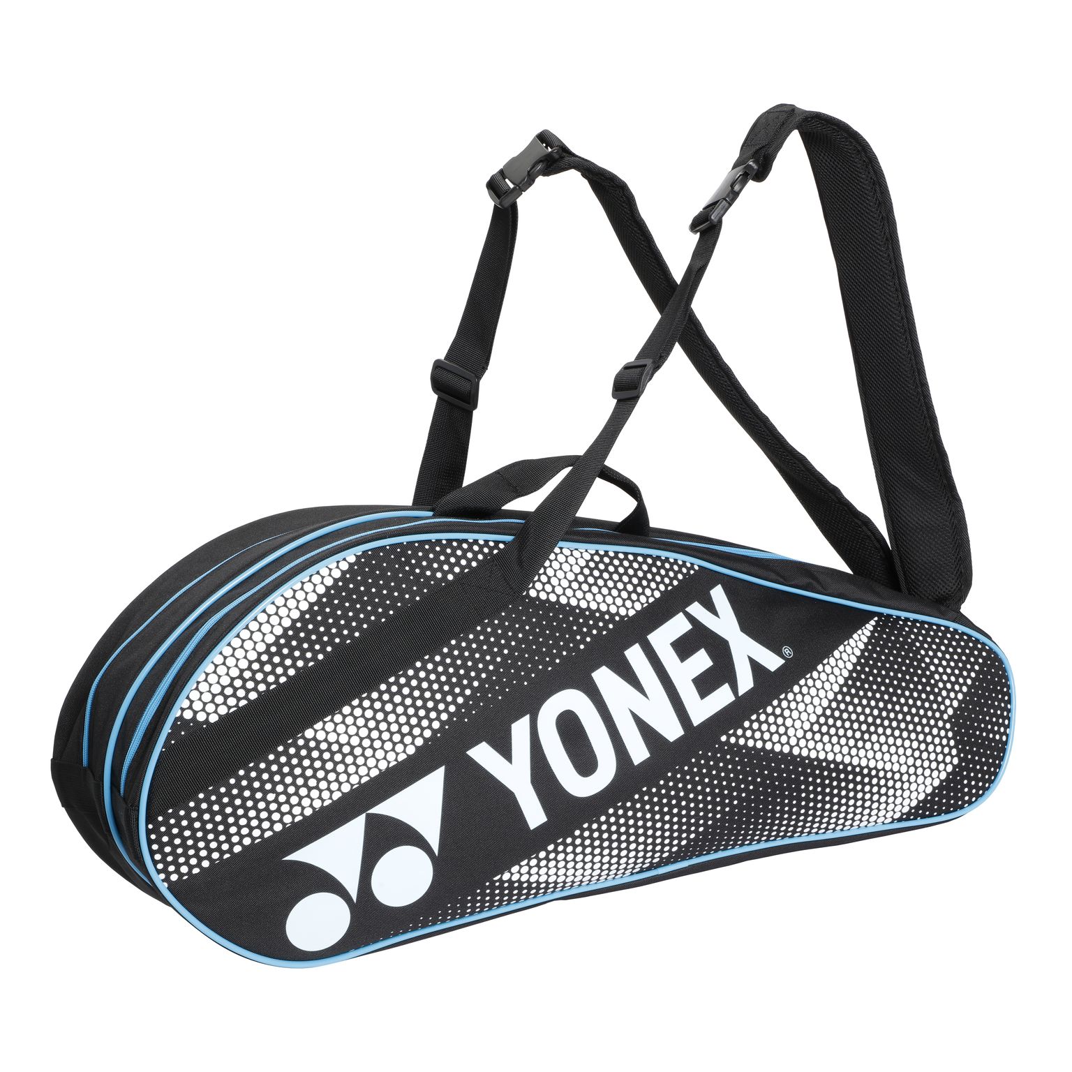 Yonex Double Racketbag Bag222136 X6 Black Blue