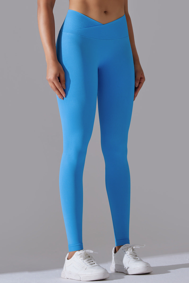 Zencurve   Shaped Leggings Blue Small   Blue