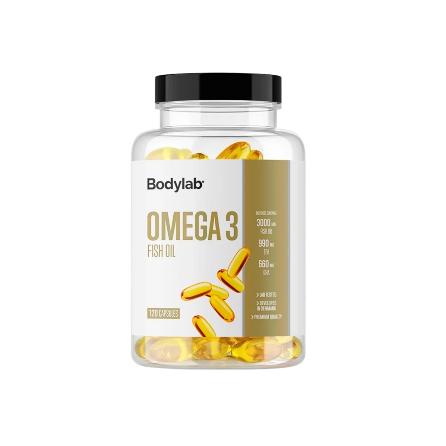 Bodylab Omega Fiskeolie 120 Stk