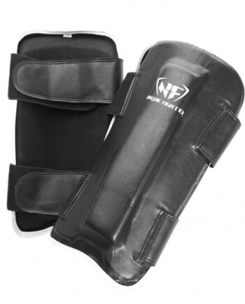 Nordic Fighter Shin Guards Instep Benskinne Black Medium