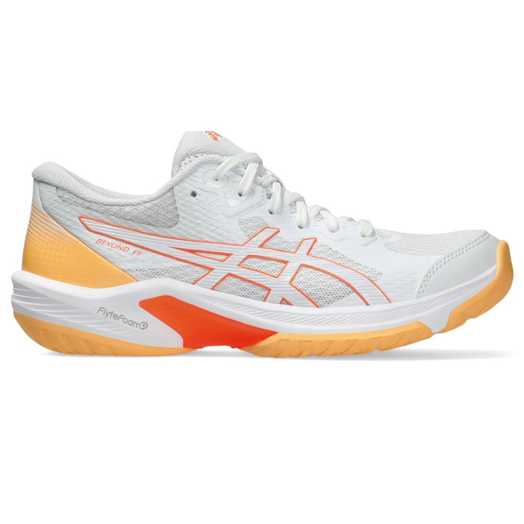 Asics Beyond Ff Women White Vivid Coral