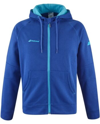 Babolat Excersise Hood Jacket Men  Sodalite Blue