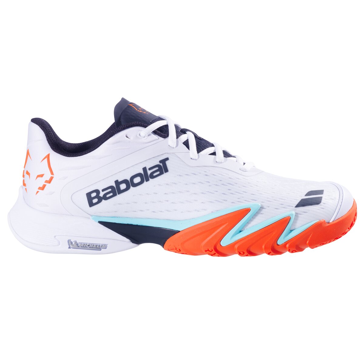 Babolat Jet Premura   Men Juan Lebron Padelsko  White Orange  43