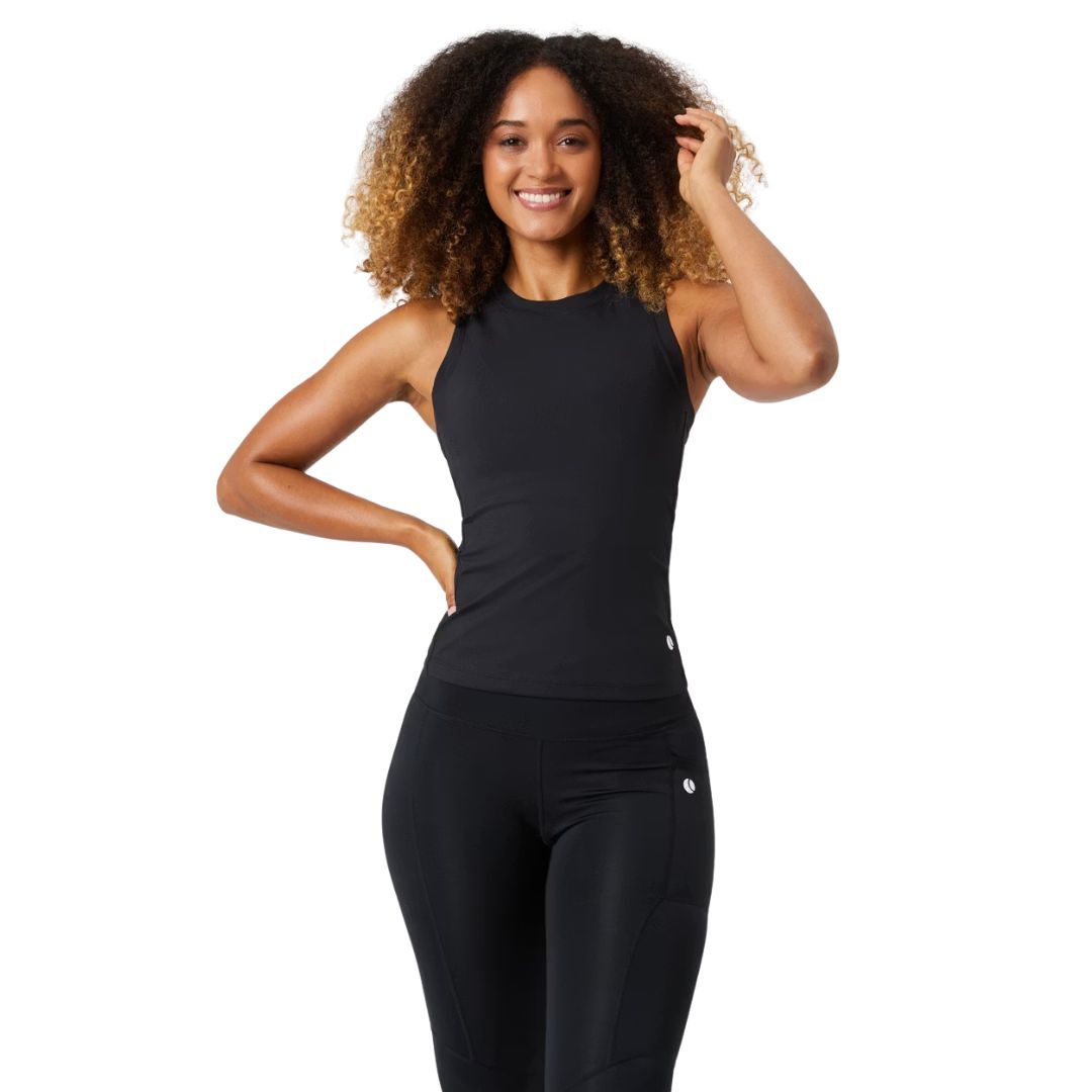 Björn Borg Ace Pocket Ribbed Tank Top Black Beauty Xs