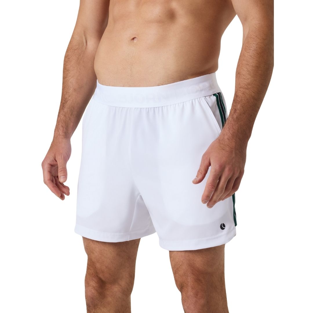 Björn Borg Ace Retro Quot Shorts Brilliant White