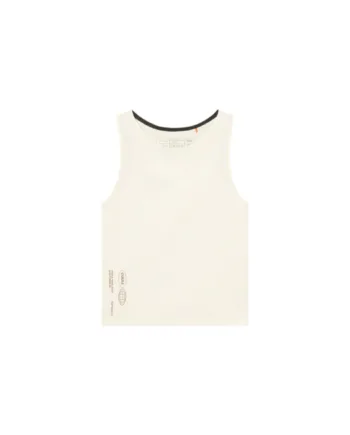 Cuera Oncourt Cropped Tank Top  Off White