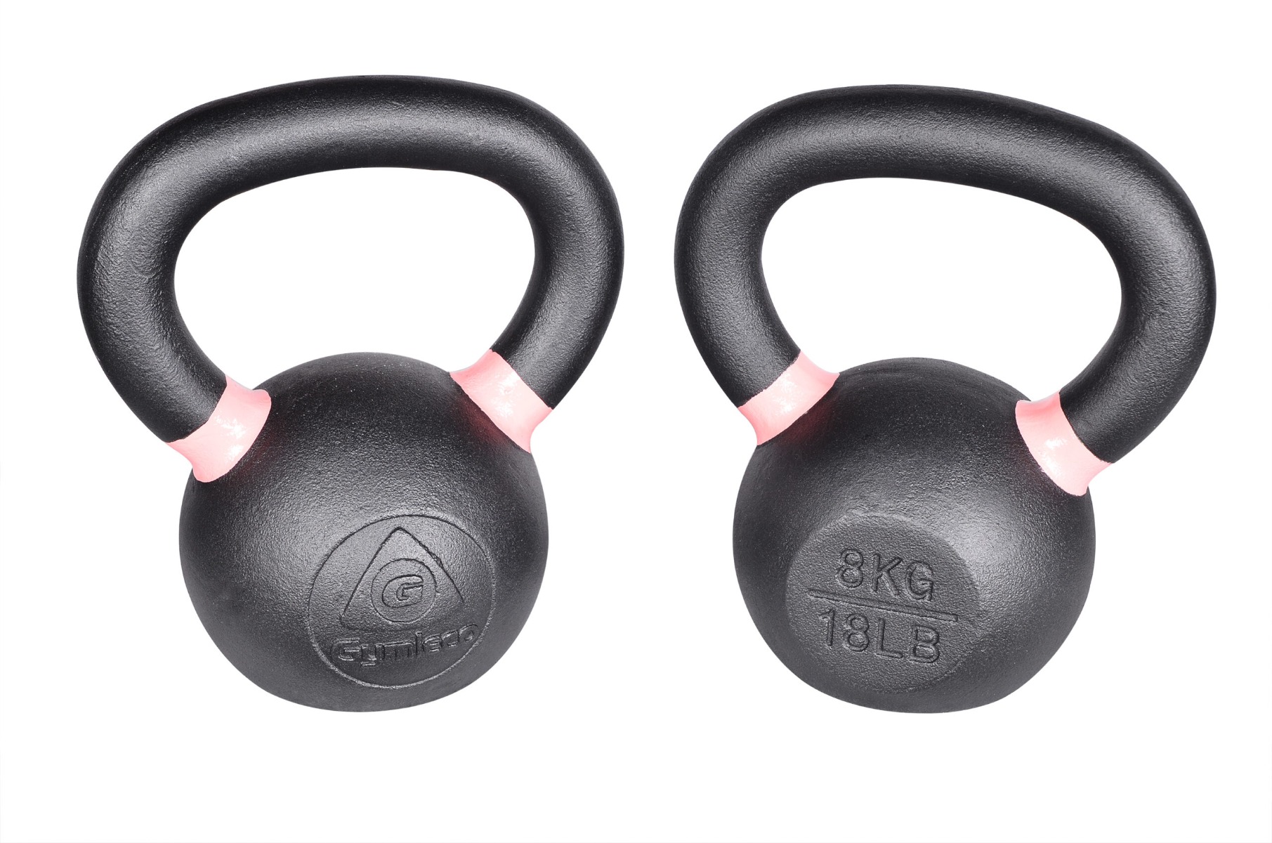 Gymleco Jern Kettlebell 8kg 18lb Stk