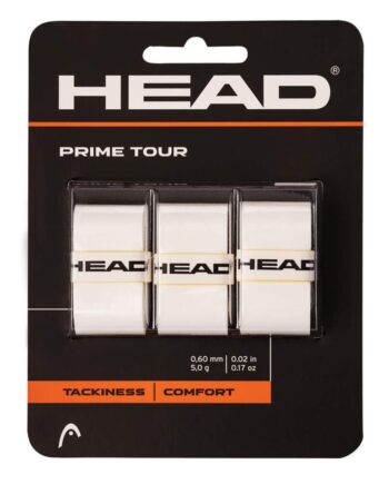 Head Prime Tour Overgrip   -pak  Hvid
