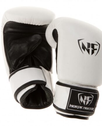 Nordic Fighter Bag Gloves Sandsækhandsker Hvid Læder Large