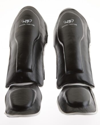 Nordic Fighter Shin Guards Instep Type   Benskinne ægte Læder Large