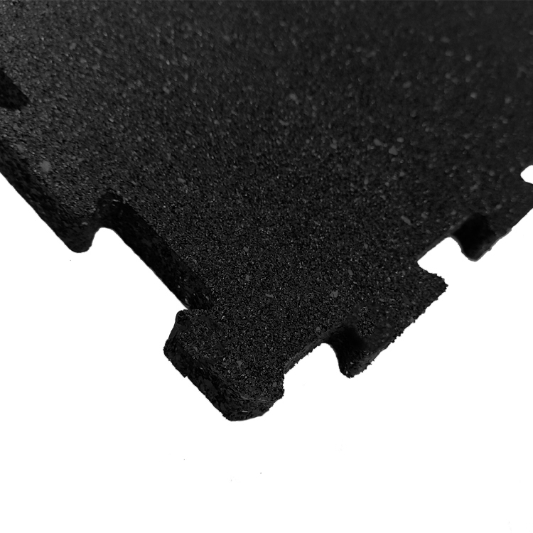 Odin Pro Gummigulv 500x500x10mm Puzzle Sort