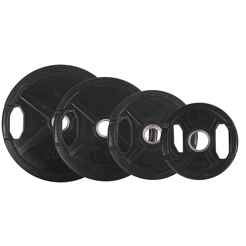 Peak Fitness Vægtskivepakke 50 Mm Gummi 100 Kg Sort