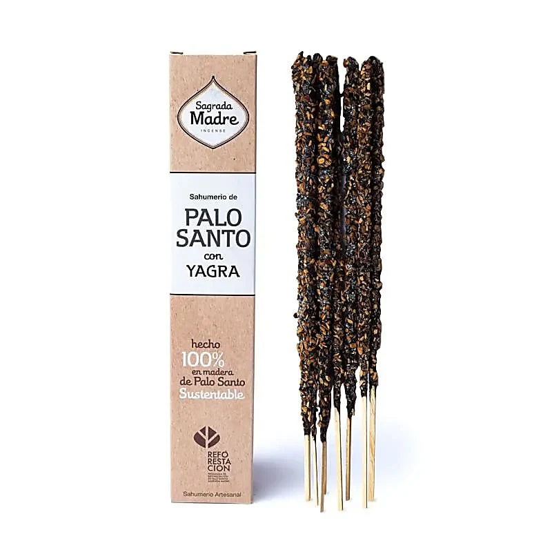Sagrada Madre Palo Santo-røgelse Med Yagra Stk