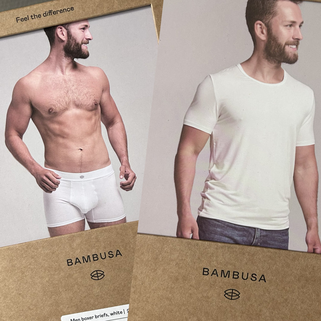 Sampak: -shirt Boxershorts Hvid