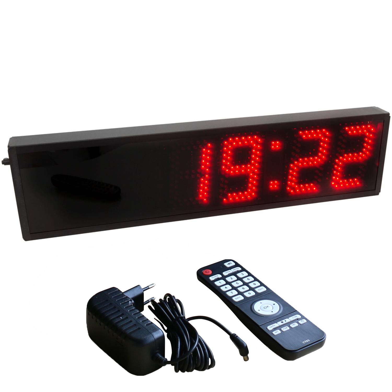 Titan Box Digital Clock With Remote Crossfit Timer