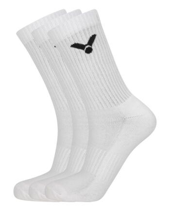 Victor Performance Sock Crew Cut  -pack White