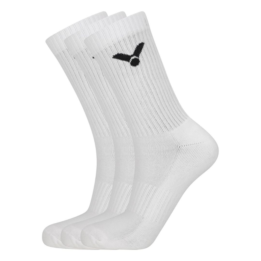 Victor Performance Sock Crew Cut -pack White