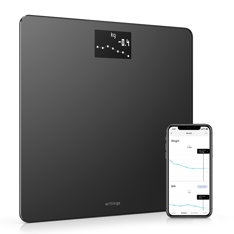 Withings Badevægt Body  Sort