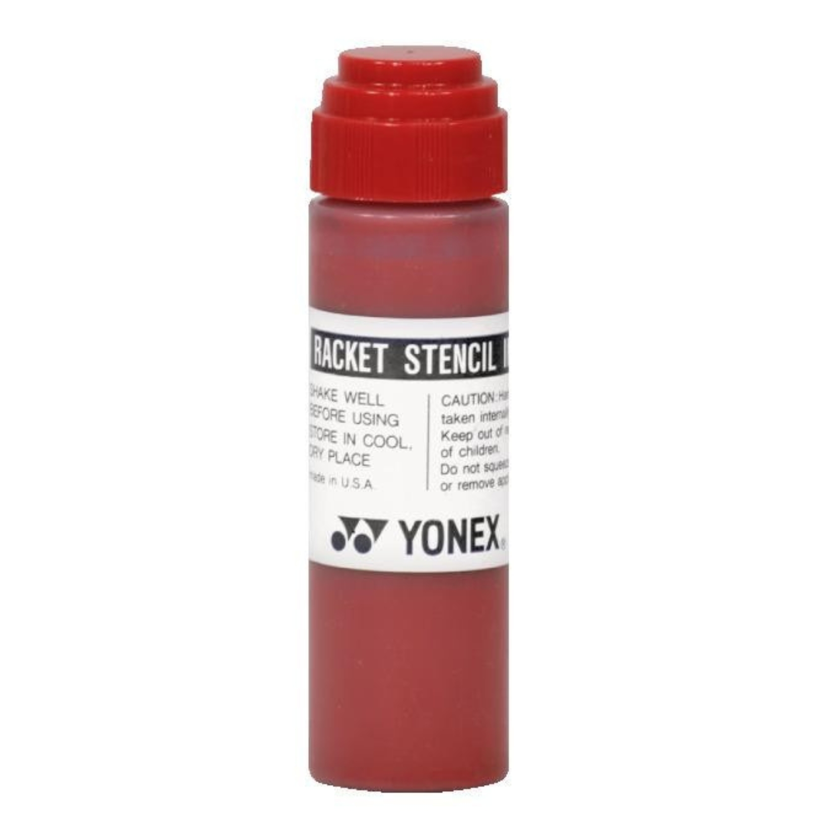 Yonex Ac414 Stencil Ink Red