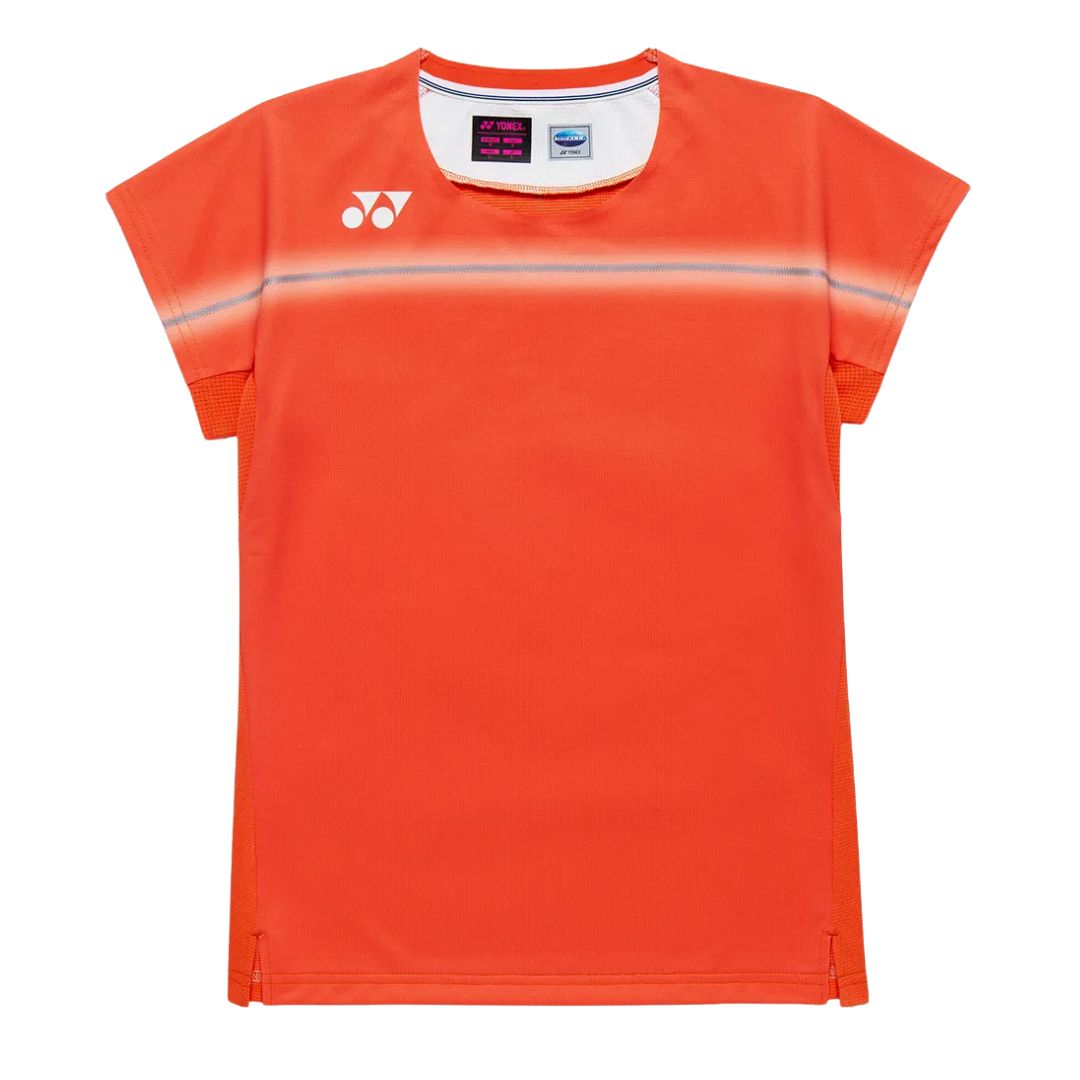 Yonex Women Crewâ Neckâ  -shirt 20939cyo Cyber Orange